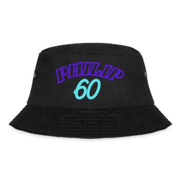 Philip 60 - Bucket Hat - Schwarz - Vorne - Lela (165cm)