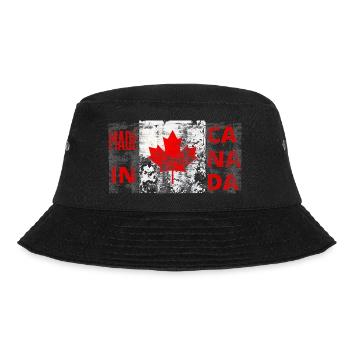 Hergestellt in Kanada - Bucket Hat - Schwarz - Vorne - Lela (165cm)