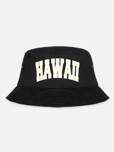 HAWAII College - Bucket Hat - Schwarz