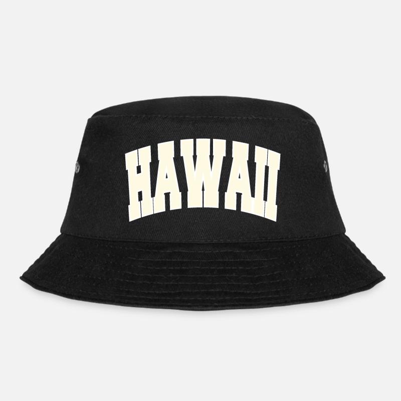 HAWAII College - Bucket Hat - Schwarz