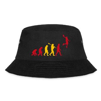 Spanish Basketball Sports Evolution for BBall - Bucket Hat - Schwarz - Vorne - Lela (165cm)