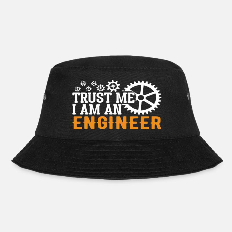 Trust me I am an Engineer - Bucket Hat - Schwarz