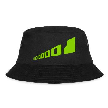 Binär Code Programm Sprache - Bucket Hat - Schwarz - Vorne - Lela (165cm)