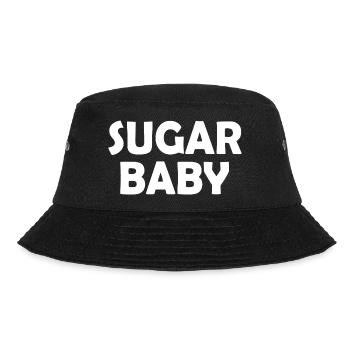 Sugar baby - Bucket Hat - black - Front - Lela (165cm)