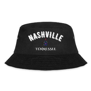 Nashville tennessee - Bucket Hat - black - Front - Lela (165cm)