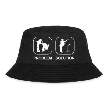 Dirigenten Musik Dirigent Geschenk Dirigieren - Bucket Hat - Schwarz - Vorne - Lela (165cm)