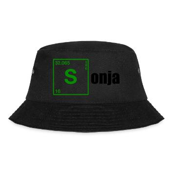 Sonja Geschenk black - Bucket Hat - Schwarz - Vorne - Lela (165cm)