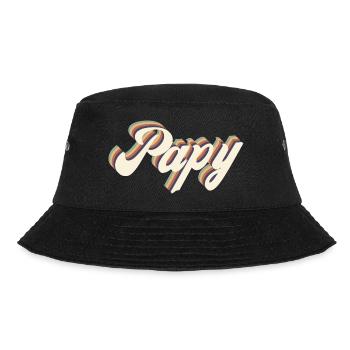 Vintage Opa - Bucket Hat - Schwarz - Vorne - Lela (165cm)