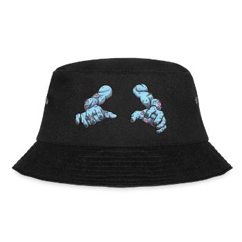 Zombie Arme - Bucket Hat - Schwarz - Vorne - Lela (165cm)