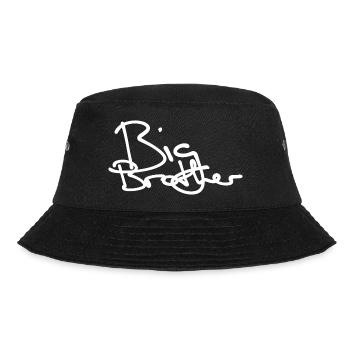 BIG BROTHER HANDGESCHRIEBEN - Bucket Hat - Schwarz - Vorne - Lela (165cm)
