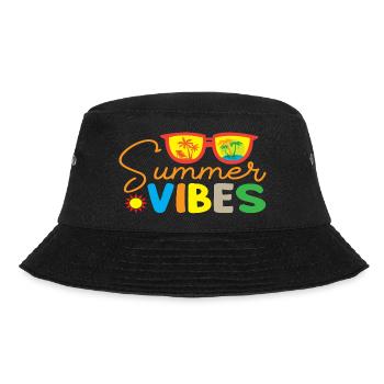 Summer Vibes - Bucket Hat - Schwarz - Vorne - Lela (165cm)