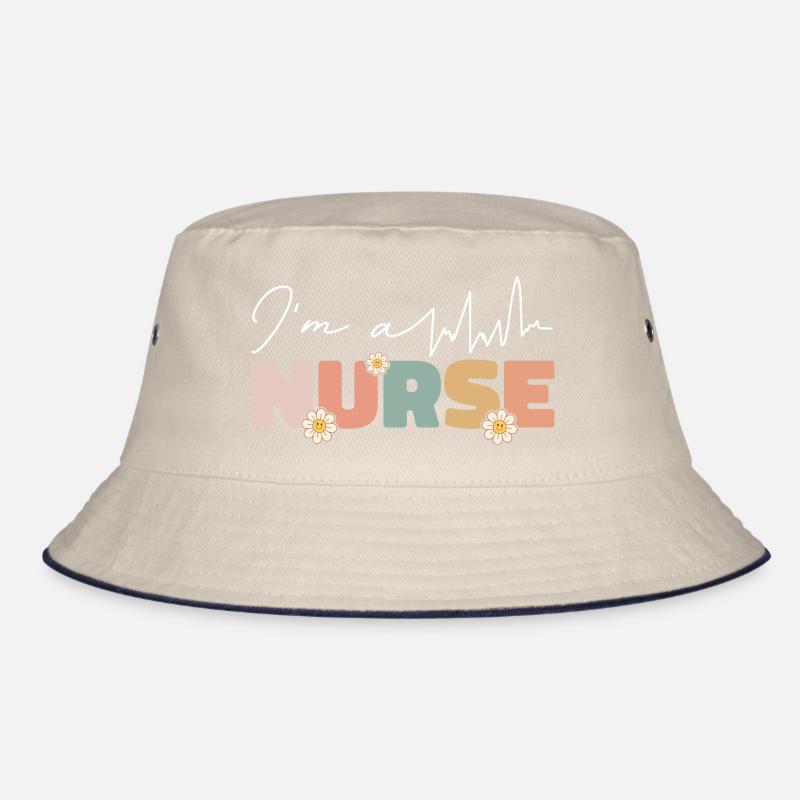 I am a nurse gift nurse Bucket Hat