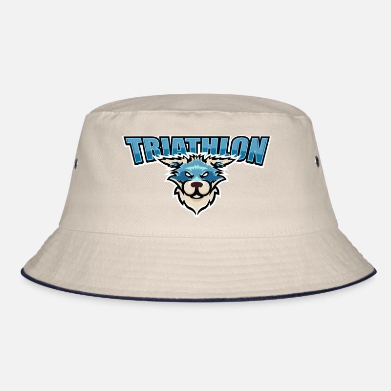 Mascotte de triathlon d’un lycée américain bleu Bob