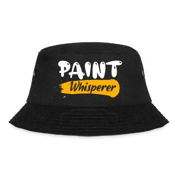 Paint Whisperer Professional Painter Job - Bucket Hat - black - Front - Lela (165cm)