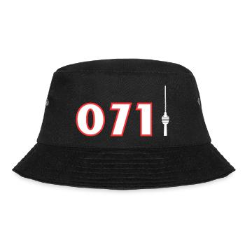 0711 Shirt - Bucket Hat - Schwarz - Vorne - Lela (165cm)