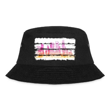 City usa illinois america travel united states - Bucket Hat - black - Front - Lela (165cm)