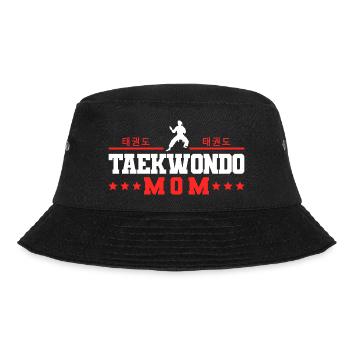 TKD Korean Martial Arts Tae Kwon - Bucket Hat - Schwarz - Vorne - Lela (165cm)