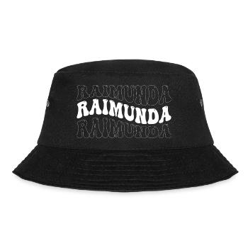 Funny Raimunda Groovy 4 Männer Frauen Cool Raimunda - Bucket Hat - Schwarz - Vorne - Lela (165cm)