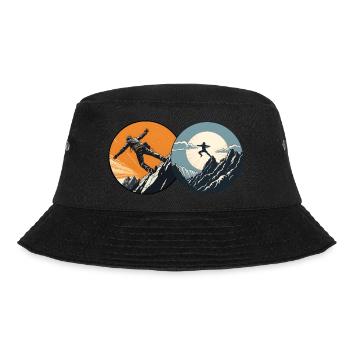 Der Ruf des Berges - Bucket Hat - Schwarz - Vorne - Lela (165cm)