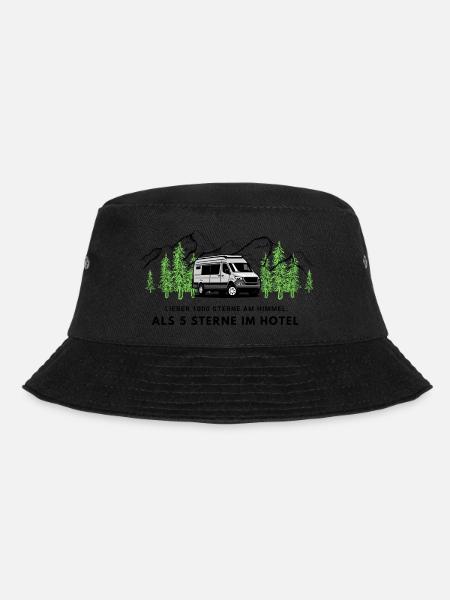 Camper - Bucket Hat - Schwarz
