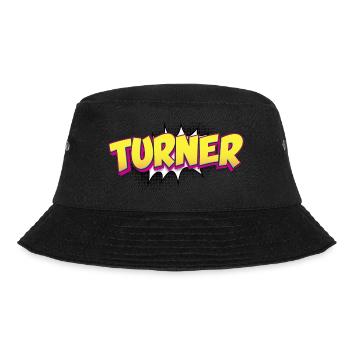 Turner nom personnalisé bande dessinée Style Pop Art, - Bob - noir - Devant - Lela (165cm)
