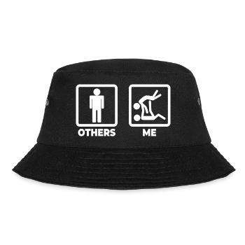 Funny judoka - Bucket Hat - black - Front - Lela (165cm)
