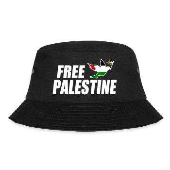 Free palestine - Bucket Hat - black - Front - Lela (165cm)