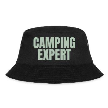Camping expert - Bucket Hat - black - Front - Lela (165cm)