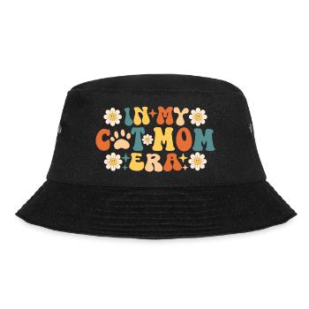 In My Cat Mom Era - Bucket Hat - black - Front - Lela (165cm)