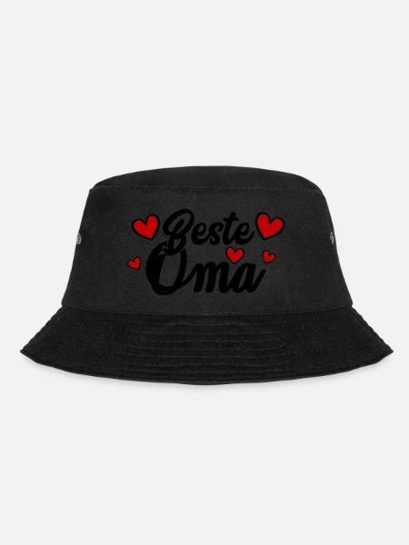 beste oma - Bucket Hat - Schwarz