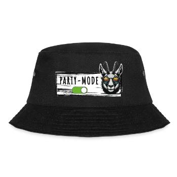 Party Fashion Gams Après Ski Hut Fun Mountain Hut - Bucket Hat - black - Front - Lela (165cm)