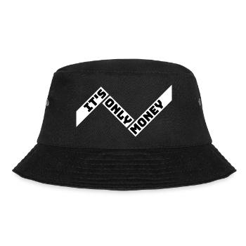 It's Only Money Rich Funny Buy Happiness Saying - Bucket Hat - black - Front - Lela (165cm)