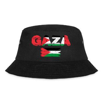 Gaza vintage - Bucket Hat - Schwarz - Vorne - Lela (165cm)