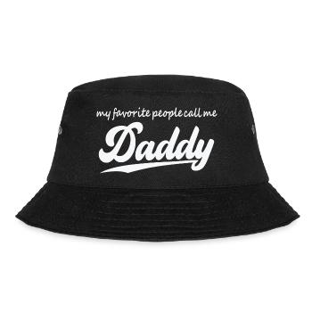 Mes personnes préférées m’appellent Daddy Spruch Papa Vater - Bob - noir - Devant - Lela (165cm)