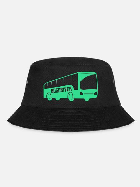 bus busfahren 1 - Bucket Hat - Schwarz