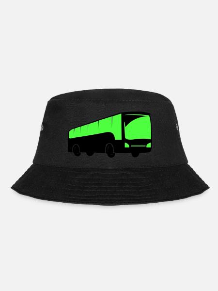 bus busfahren - Bucket Hat - Schwarz