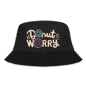 Donut inspirierender Donut - Bucket Hat - Schwarz - Vorne - Lela (165cm)