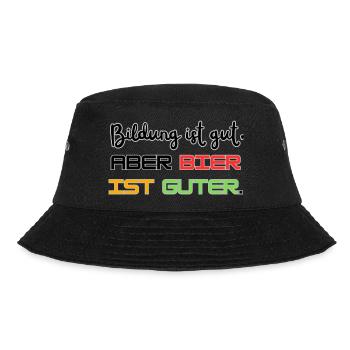 Beer is good - Bucket Hat - black - Front - Lela (165cm)