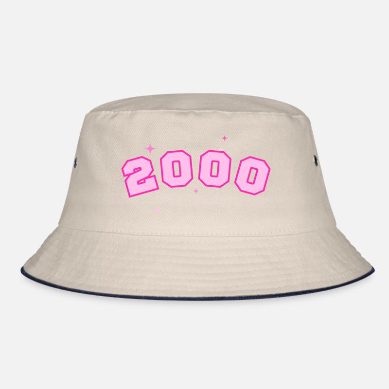 2000 Pink Star Bucket Hat