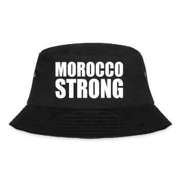 Morocco strong - Bucket Hat - Schwarz - Vorne - Lela (165cm)