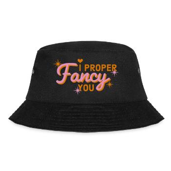 1000094951 - Bucket Hat - Schwarz - Vorne - Lela (165cm)