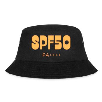 SPF50 - Bucket Hat - black - Front - Lela (165cm)