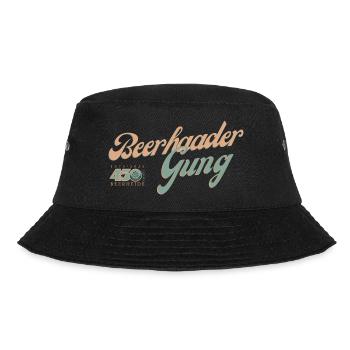Beerhaader Gung - Bucket Hat - Schwarz - Vorne - Lela (165cm)