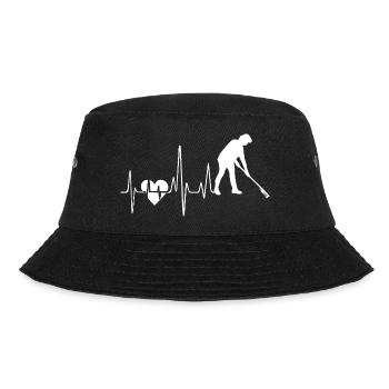 Gardening Gardening Heartbeat - Bucket Hat - black - Front - Lela (165cm)