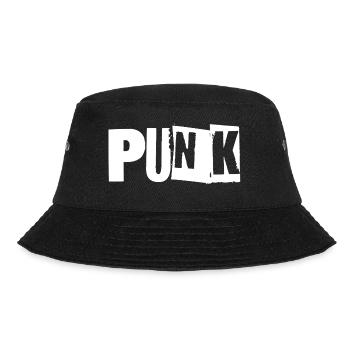 Logo der Punk-Musik - Bucket Hat - Schwarz - Vorne - Lela (165cm)