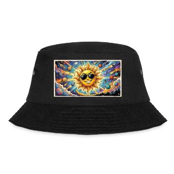 Soleil avec des lunettes de soleil dans le cosmos - Bob - noir - Devant - Lela (165cm)