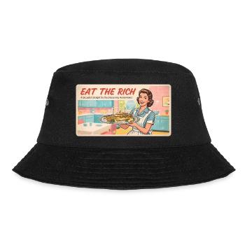 Eat the Rich – Satire rétro - Bob - noir - Devant - Lela (165cm)