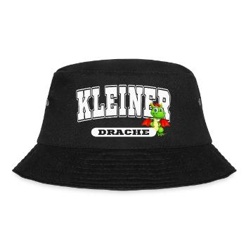 Kleiner Drache - Bucket Hat - Schwarz - Vorne - Lela (165cm)