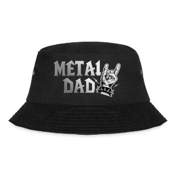 Metal Dad Cadeau Papa Heavy Metal Rock - Bob - noir - Devant - Lela (165cm)