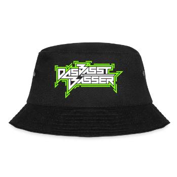 Das basst bässer - Typo Style (Farben änderbar) - Bucket Hat - Schwarz - Vorne
